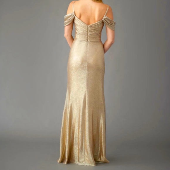 Hayley Paige | Gold Liquid Metallic Size 14 - Picture 4 of 7